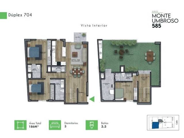 #L002-25 - Duplex para Venta en Lima - LIM